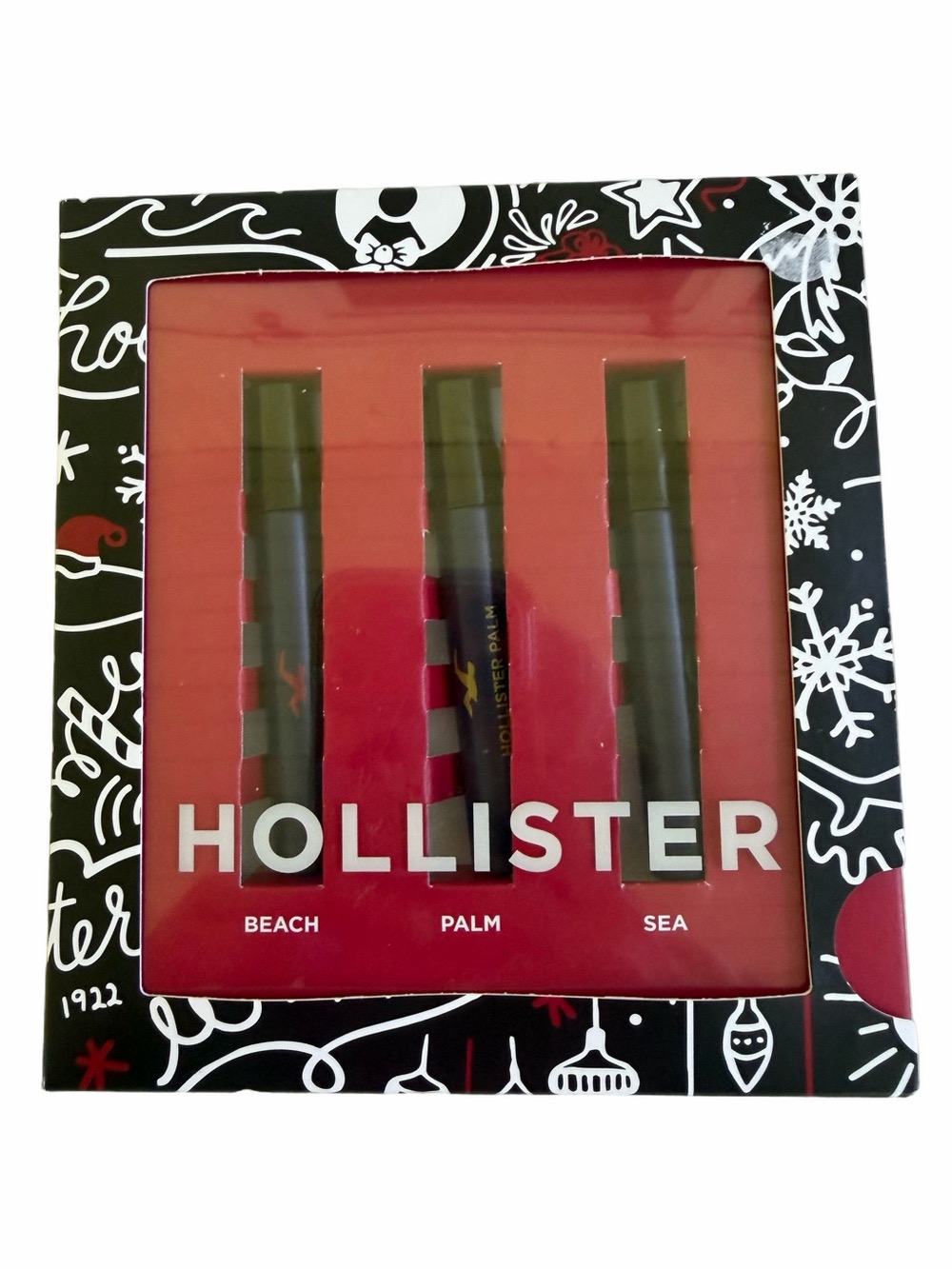 Hollister Limited Holiday Edition Set Rollerball Set Beach Palm Sea Cologne